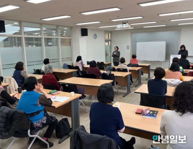 군포시평생학습마을 성인문해교육 느티나무학교 개강