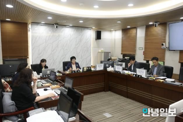 2025년도 행정사무감사 조치결과 보고 및 청취하는 평택시의회