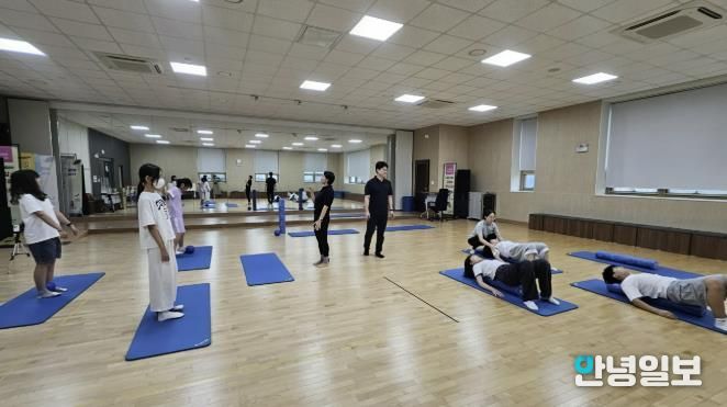의왕시 보건소, 바른자세 교정교실 운영 성료