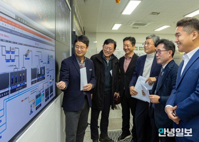 김태흥 부의장·한채훈 의원,‘롯데프리미엄아울렛 의왕점’ 물 재이용 시설 현장 방문