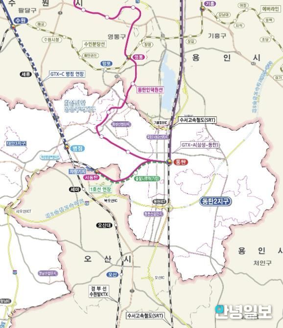 솔빛나루역 노선도