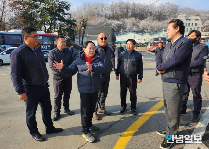 주광덕 남양주시장, 버스 운전 노동자 격려 및 현장 목소리 직접 청취