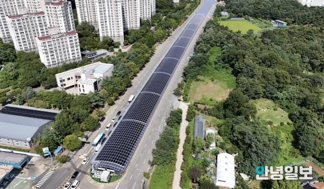 방음터널일체형태양광