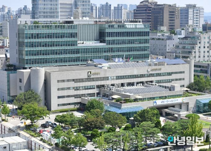 수원시청사 전경