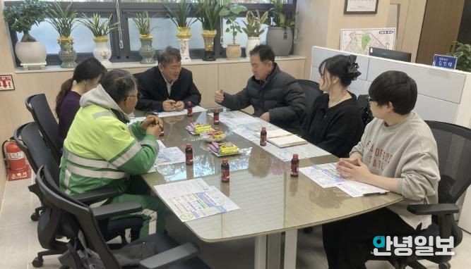 수원시 영통구 영통3동 생활폐기물 수집·운반 대행업체와 간담회 개최