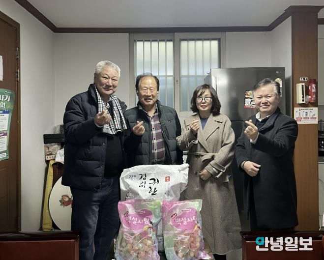 수원시 권선구 서둔동 마을만들기협의회, 설 명절 백미 전달