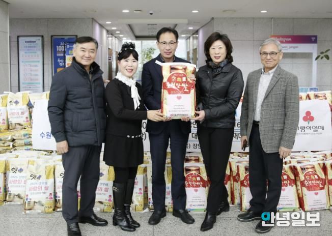 예스식자재마트, 수원시 장안구에 이웃돕기 백미 100포 기부