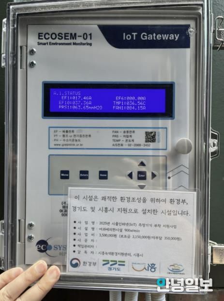 시흥시, 사물인터넷(IoT) 측정기기 부착 지원사업 추진…중소기업 부담 완화