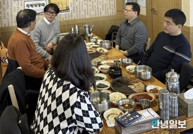 수원시 영통구 영통1동·백양티앤에스(주) 업무 간담회 개최