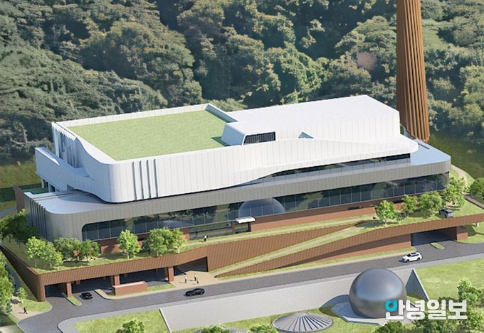 자원회수시설 조감도