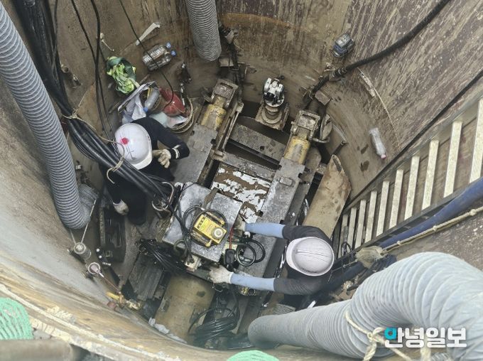 대자 1, 2 하수관로 정비사업 공사