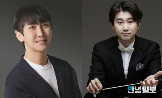 좌측 국악단 김현섭 예술감독, 우측 오케스트라 임동국 예술감독
