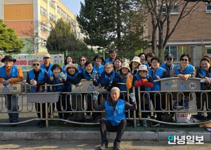 고양시 정발산동, 봄맞이 초화식재 행사 개최