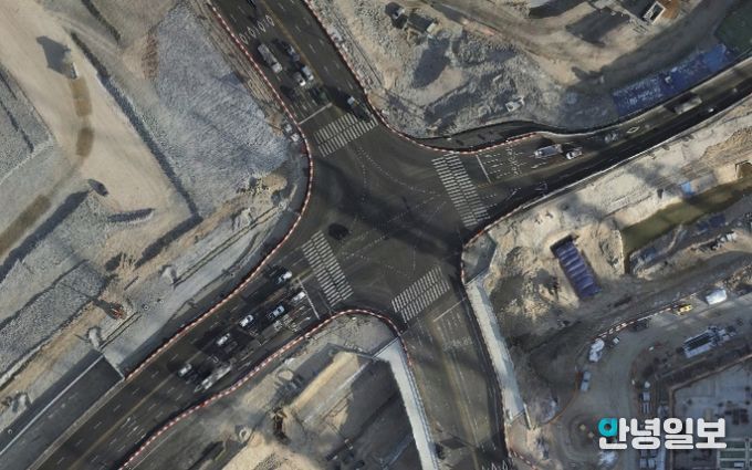 '용인반도체클러스터 일반산업단지' 도로시설물인 독촌사거리